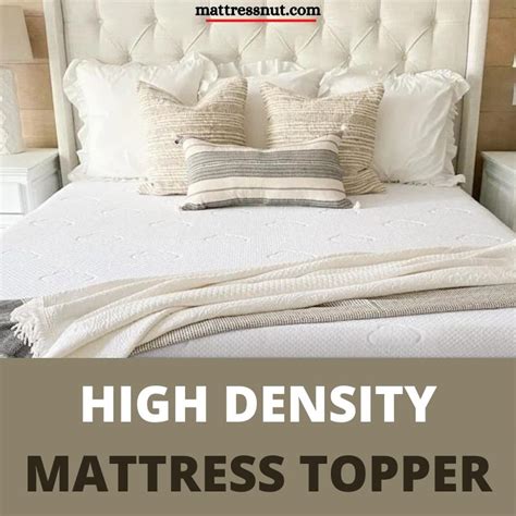 High Density Mattress Topper, 8 best ones in 2024