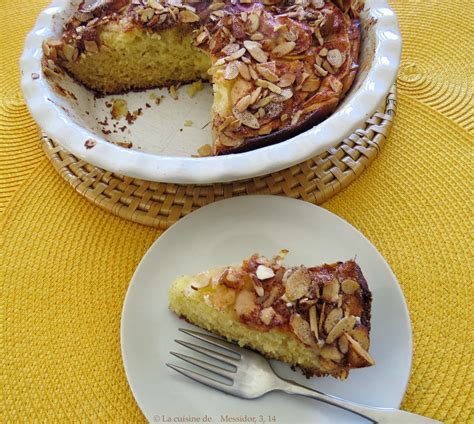 La cuisine de Messidor Gâteau aux pommes et aux amandes