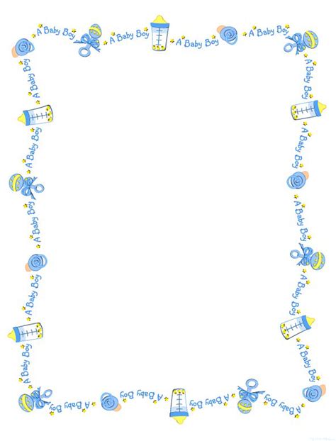 free baby boy clipart borders 9 free Cliparts | Download images on ...