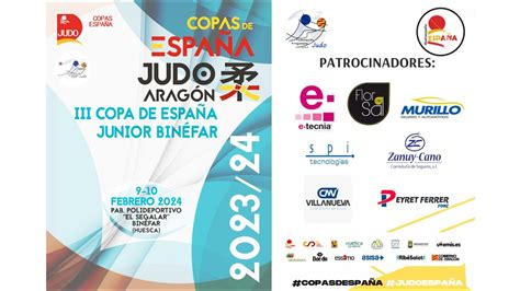 III COPA ESPAÑA JUDO JUNIOR BINEFAR 2024 TATAMI 1 YouTube