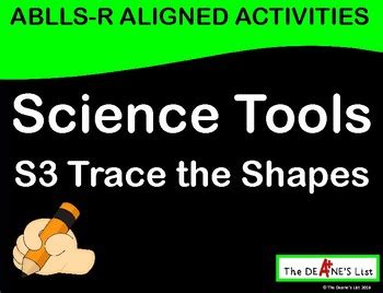 ABLLS R ALIGNED WORKBOXES S3 Science Tools Tracing Pictures TpT