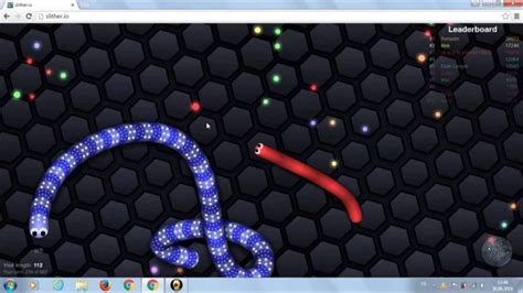 Por Lo Que Es El Mayor Juego De La Serpiente Slither Io Youtube