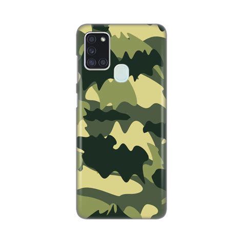 Maska Futrola Silikonska Print Skin Za Samsung A217F Galaxy A21s Army