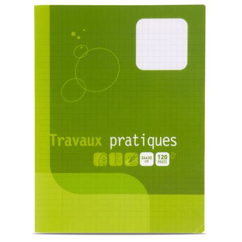 Auchan Auchan Cahier Travaux Pratiques Seyes X Cm Grands Carreaux