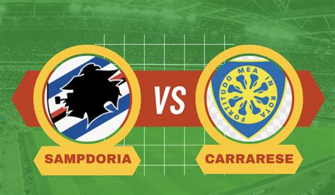 Pronostico Sampdoria Carrarese Dicembre Serie B