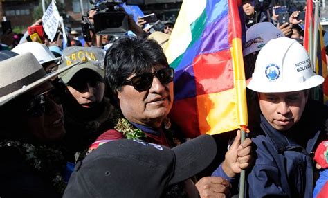 Evo Morales Anuncia Huelga De Hambre Va Por Presionar Diálogo En Bolivia El Universal