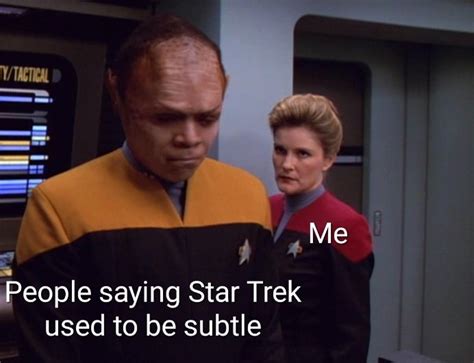 Trekkie Bill On Twitter Here S A Janeway Meme About Star Trek Being