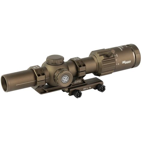 Sig Tango Msr Lpvo X Mm Rifle Scope Mm Tube Sfp Msr Bdc