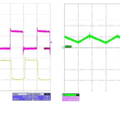 Gate Source Signal Vg And Drain Source Voltage Vds A And Input