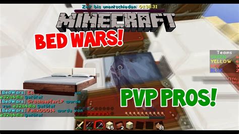 BED WARS 7 PVP Pros Unter Sich Let S Play Minecraft Bed Wars