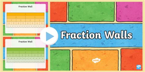 Interactive Fraction Wall Powerpoint Teacher Made