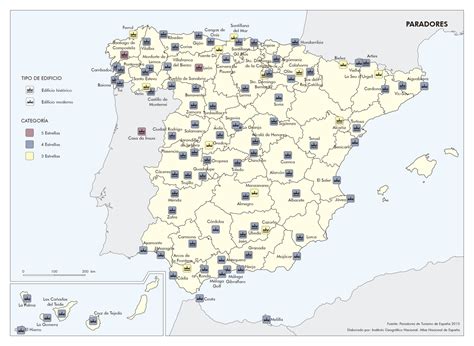 Archivo Espana Paradores Mapa Spa Atlas Nacional De Espa A