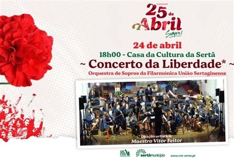 Diário Digital Castelo Branco Sertã Concerto da Liberdade inicia