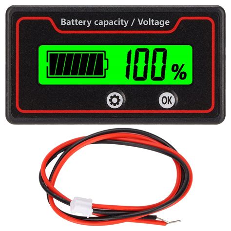 WSKAŹNIK NAŁADOWANIA AKUMULATORA 12 84 V LCD 13448420440 oficjalne