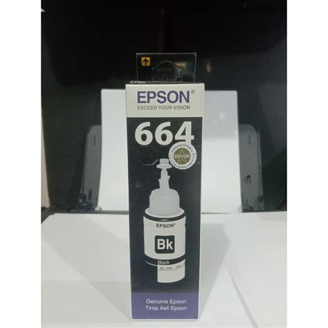 Jual Tinta Epson 664 For Printer Seri L 1 Set 4 Warna Cmybk Original Shopee Indonesia