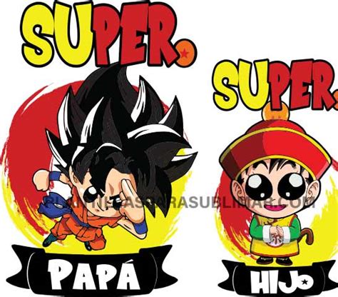 Dragon Ball Dia Del Padre Plantilla Plantillas Para Sublimar Sexiz Pix