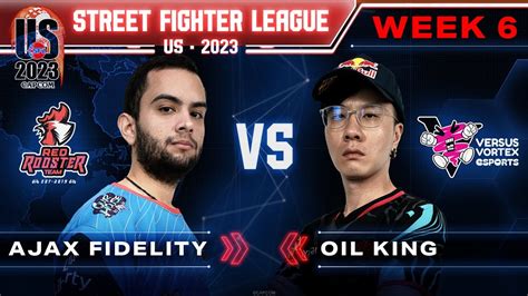 Ajax Fidelity Juri Vs Oil King Ken Bo3 Street Fighter League