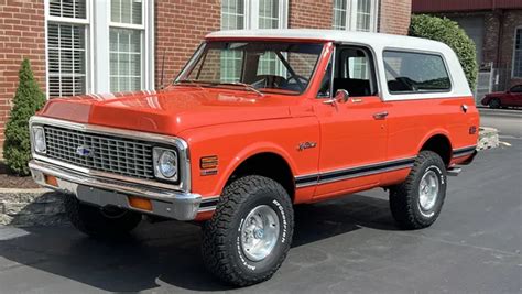 1972 Chevrolet Blazer K5 4x4 Vin Cke182s118392 Classic Com