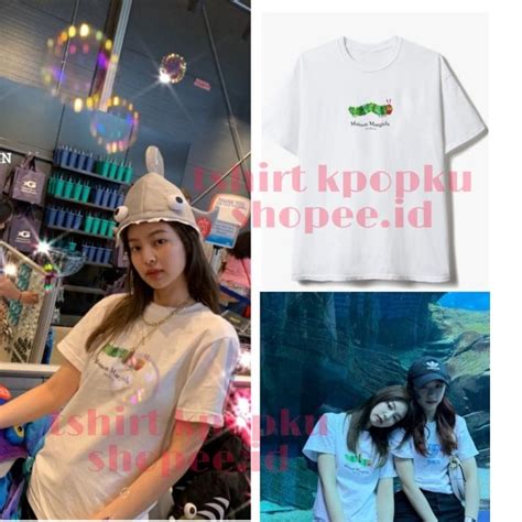 Jual Tshirt Kpop Blackpink Kaos Korean Kpopjennie Blackpink Outfit