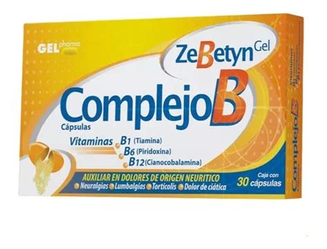 Caixa De Vitaminas B1 B6 E B12 Do Complexo B Com 30 Cápsulas Pharma Gel Flavor No Mercadolivre