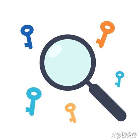 Key Findings Icon Clipart Image Isolated On White Background Wall