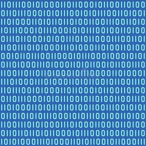 binary code seamless pattern  abstract blue colors