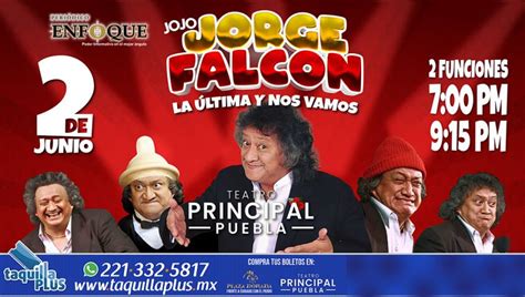 Jo Jo Jorge Falcón en La última y nos vamos La gira del adiós