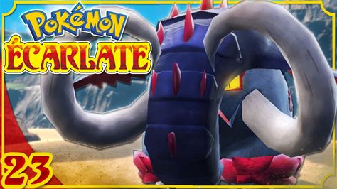 Pokémon Écarlate 23 Fort Ivoire Le Dominant Tremble Terre Let s