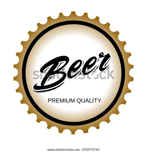 Beer Label Stock Vector Royalty Free 392975761 Shutterstock