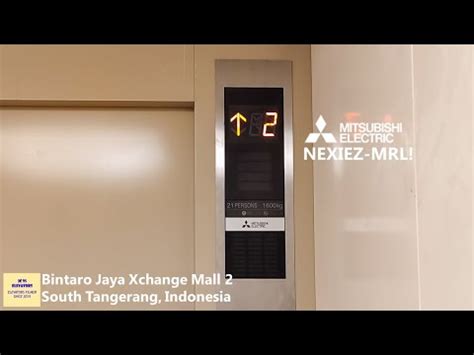 New Mitsubishi Mrl Freight Elevators At Bintaro Jaya Xchange Mall