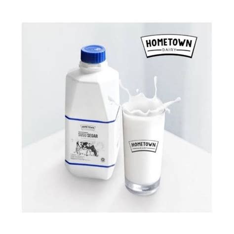 Jual Hometown Fresh Milk 1000ml Shopee Indonesia