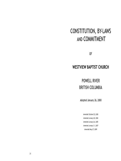 Fillable Online Constitution Booklet Form Fax Email Print Pdffiller