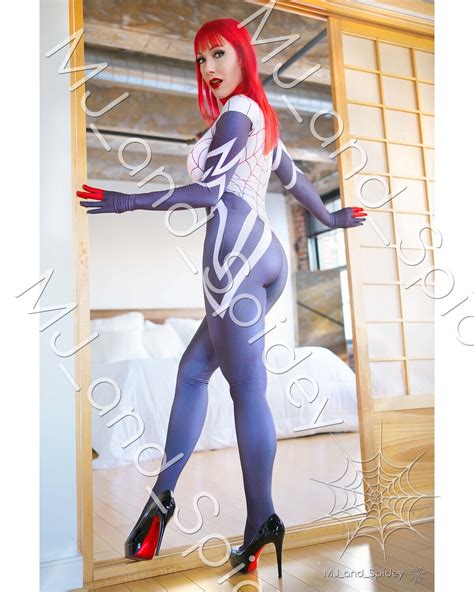 Sexy Mary Jane Watson Spider Man Printimage