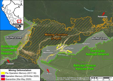 MAAP 121 Redução da Mineração Ilegal de Ouro na Amazônia Peruana MAAP