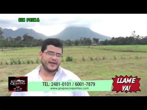 ECOQUINTAS TV 16 Feb Arthur Ordono Costa Rica Real Estate YouTube