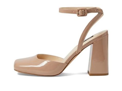 Nine West Womens Suzu Heeled Pump Tamaño Color Barely Nude