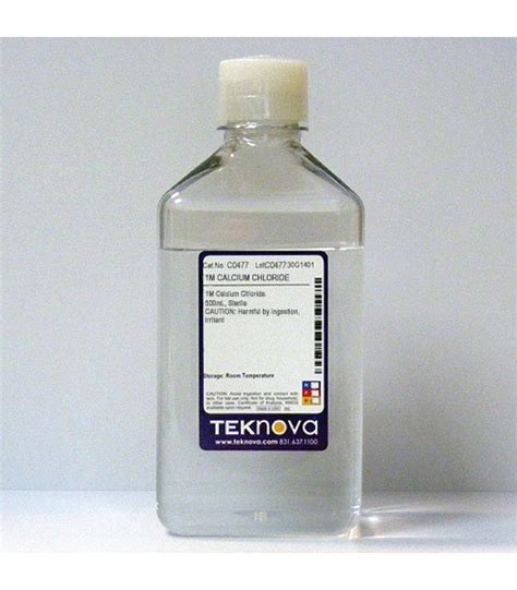 Buy Teknova M Calcium Chloride Ml Sterile Econo Green Pte Ltd