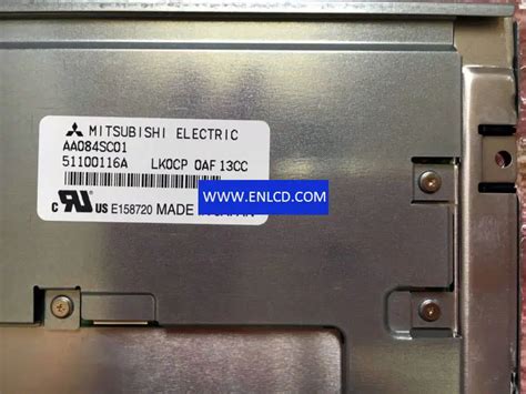 AA084SC01 Reemplazo Del Panel LCD Mitsubishi Para Aplicaciones