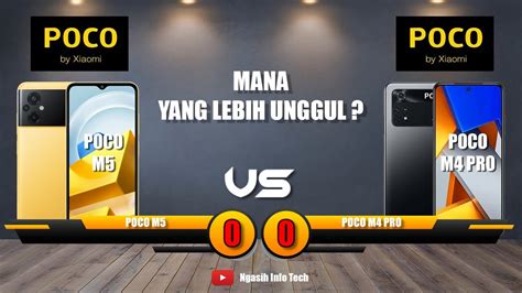 Perbandingan Poco M5 Dan Poco M4 Pro Terbaru Youtube