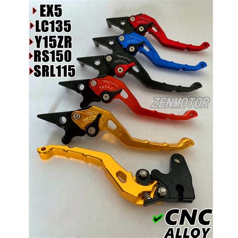 Adjustable Cnc Alloy Brake Lever Clutch Lever Set Brek Lc Y Zr