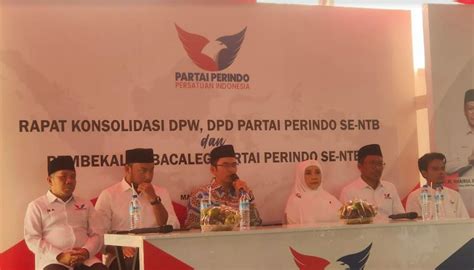 Tgb Gembleng Bacaleg Perindo Di Ntb Harus Punya Mental Petarung Dan