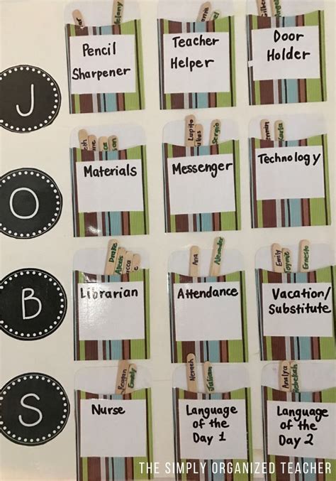 10 Classroom Job Ideas for Elementary Classrooms