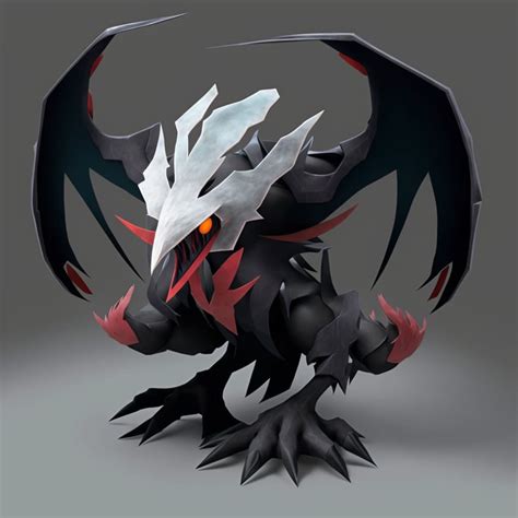 +15 Black Pokemon Explained With 3D Images - Eggradients.com