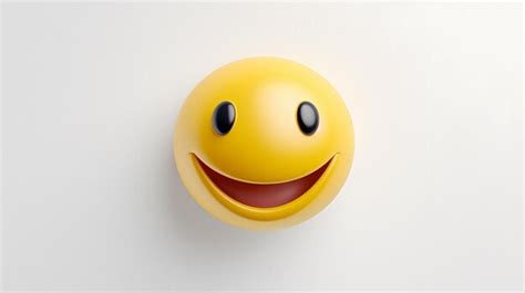 Premium Photo Yellow Smiley Face With A Black Eyes And A Smile On It