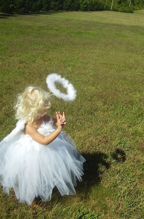 Mommy's Little Angel Halloween Costume Angel Photo Prop