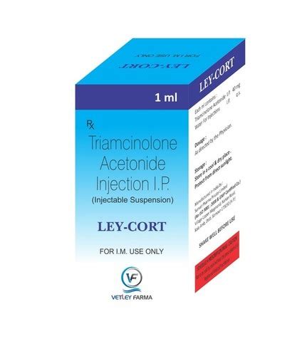 Liquid Triamcinolone Acetonide Injection 1ml At Best Price In Ambala