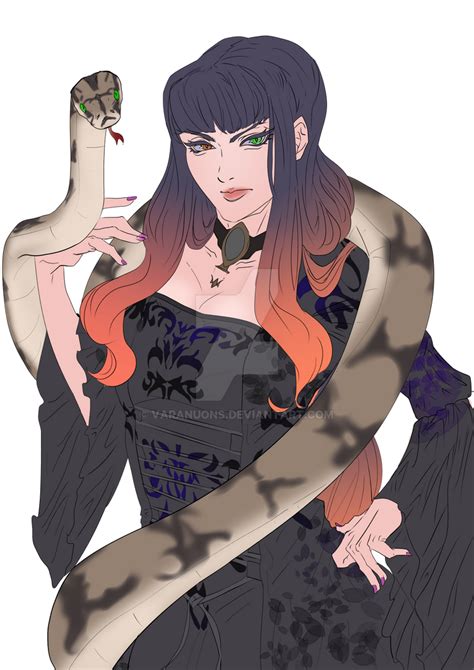 Commission Snake Lady By Varanuons On Deviantart