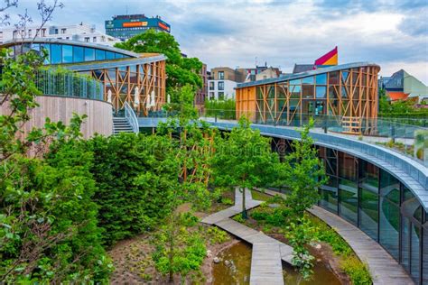 museum  hans christian andersen  odense denmark editorial image