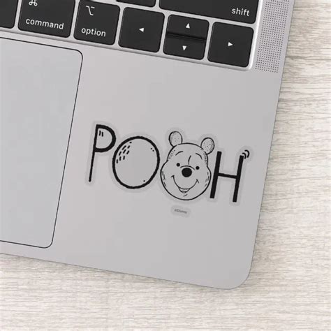 Winnie The Pooh Name Sticker Zazzle