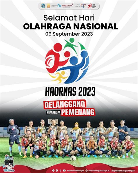 Selamat Hari Olahraga Nasional Tahun 2023 Dinas Pariwisata Dan